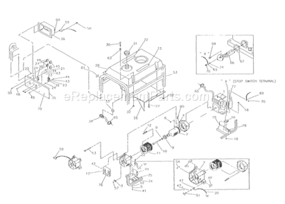 Part Location Diagram of 96049GS Briggs and Stratton Decal - Control Panel